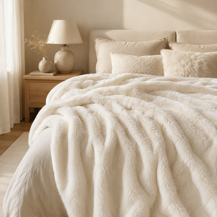 Chunky Plush Throw Blanket