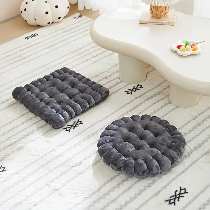 Biscuit Plush Floor Cushion