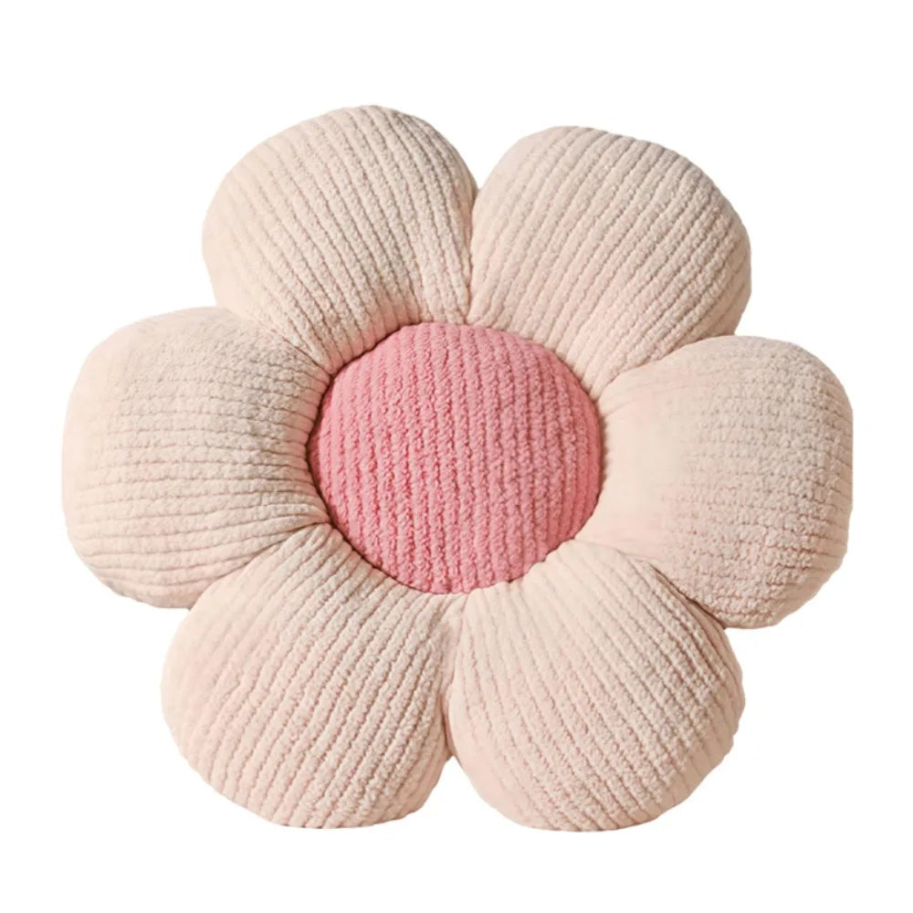 Flower Shape Throw Cushion