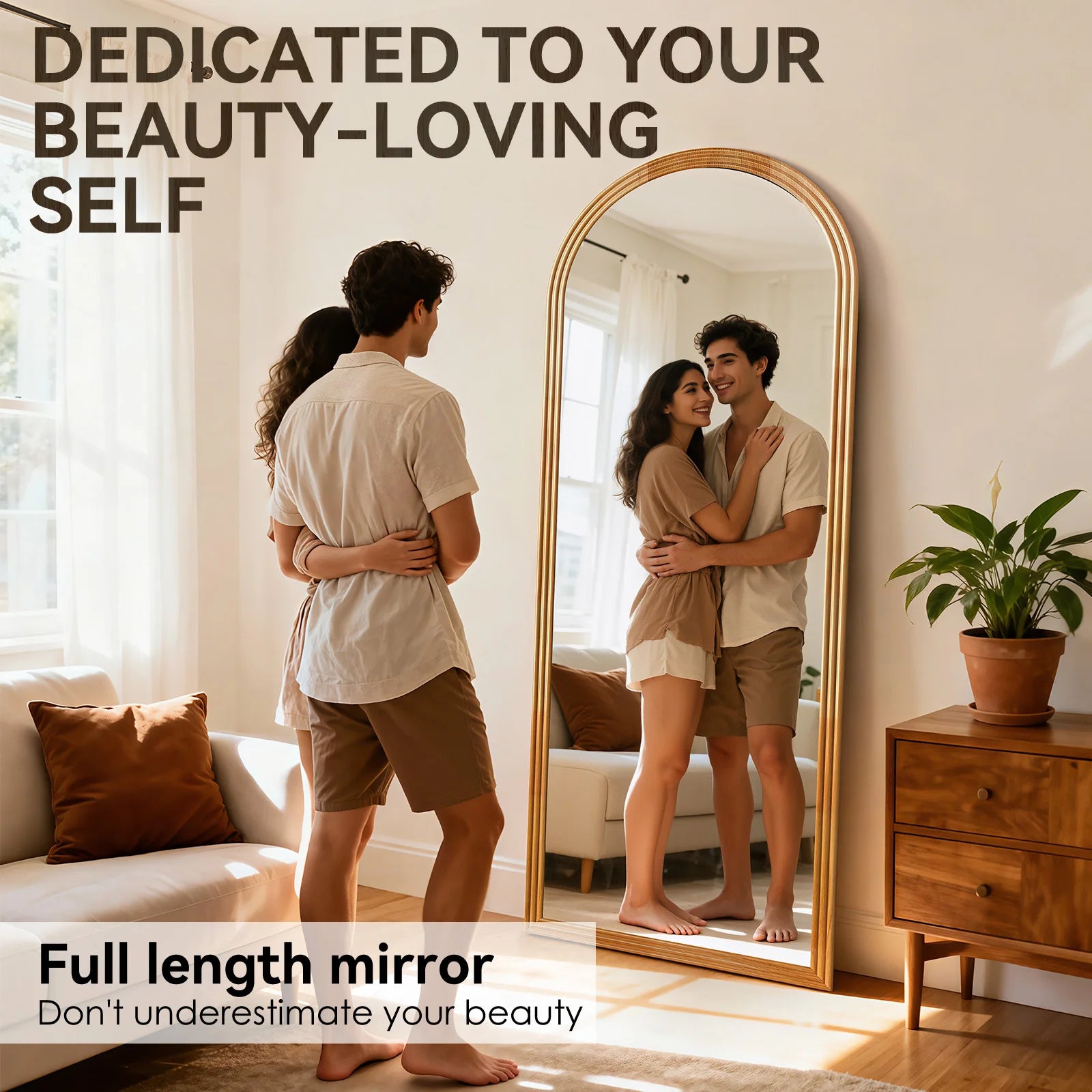 Arc Full-Length Floor Mirror