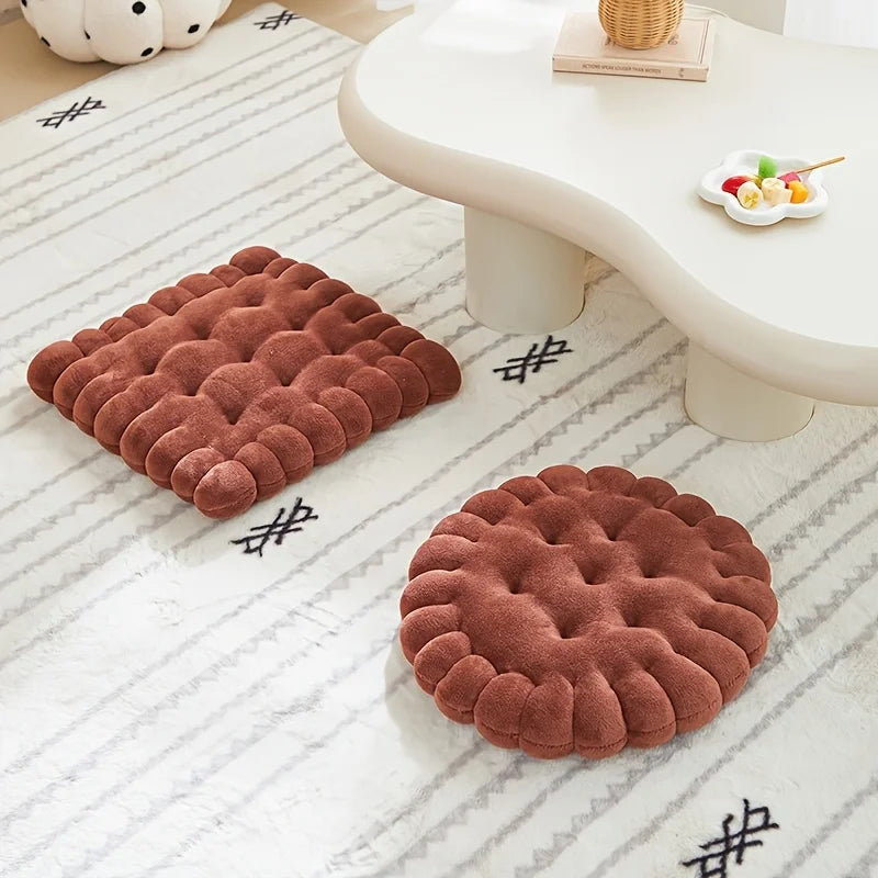 Biscuit Plush Floor Cushion