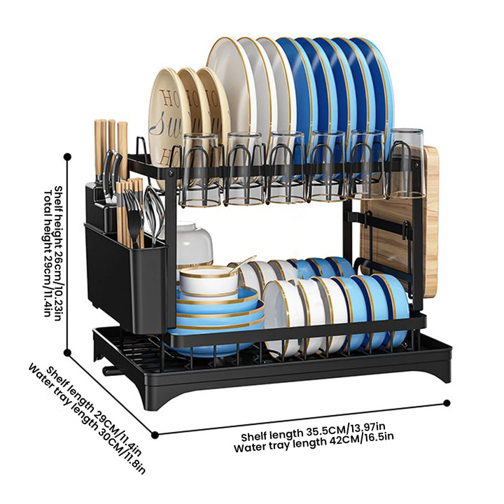Pull-Out Cabinet Organiser — 2 &amp; 3 Tier