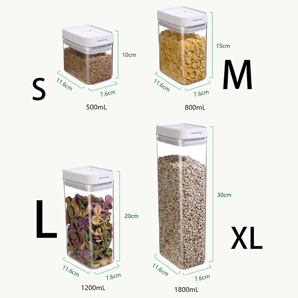 Airtight Clear Storage Jar