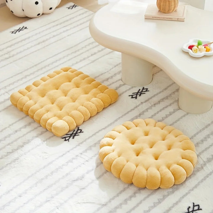 Biscuit Plush Floor Cushion