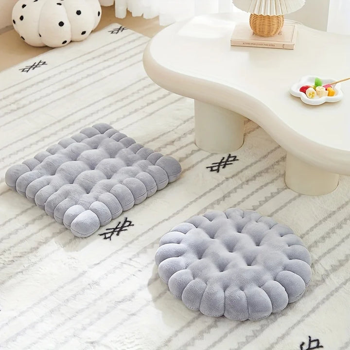Biscuit Plush Floor Cushion