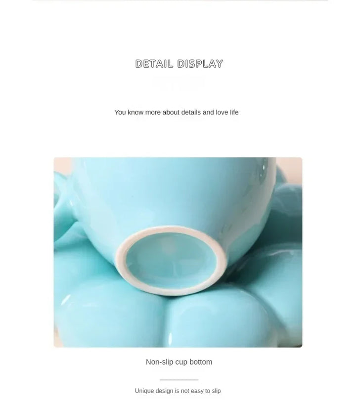 Cloud Ceramic Mug &amp; Saucer Set