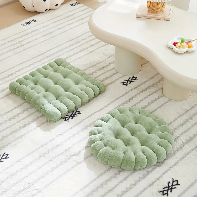 Biscuit Plush Floor Cushion