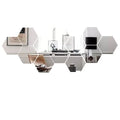 Hexagon Acrylic Mirror Wall Set