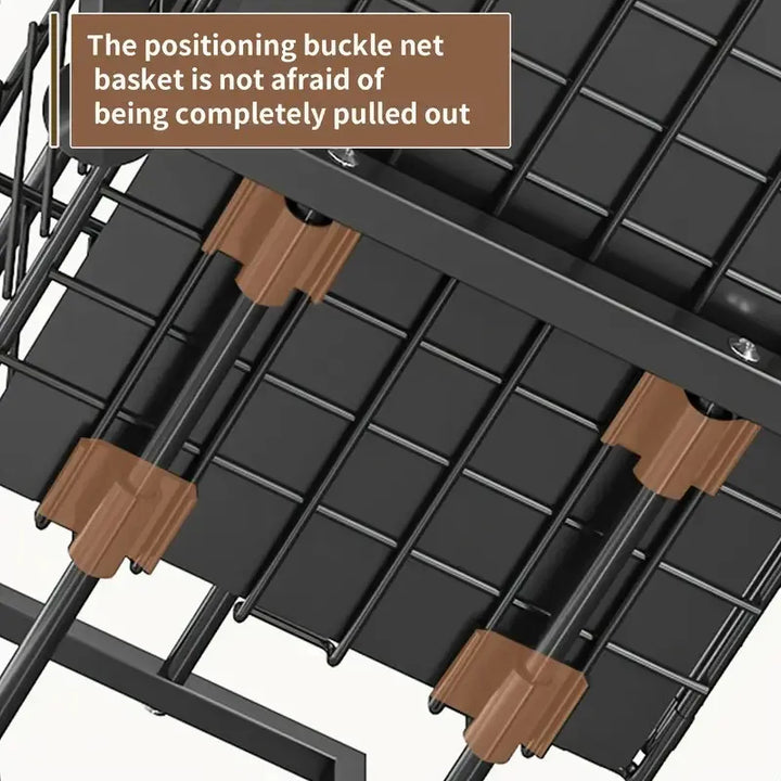 Pull-Out Cabinet Organiser — 2 &amp; 3 Tier