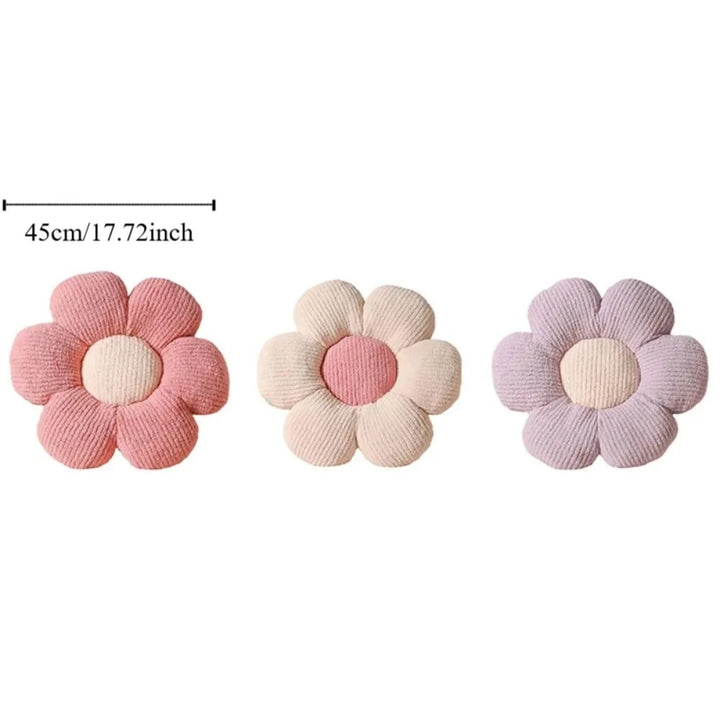 Flower Shape Throw Cushion