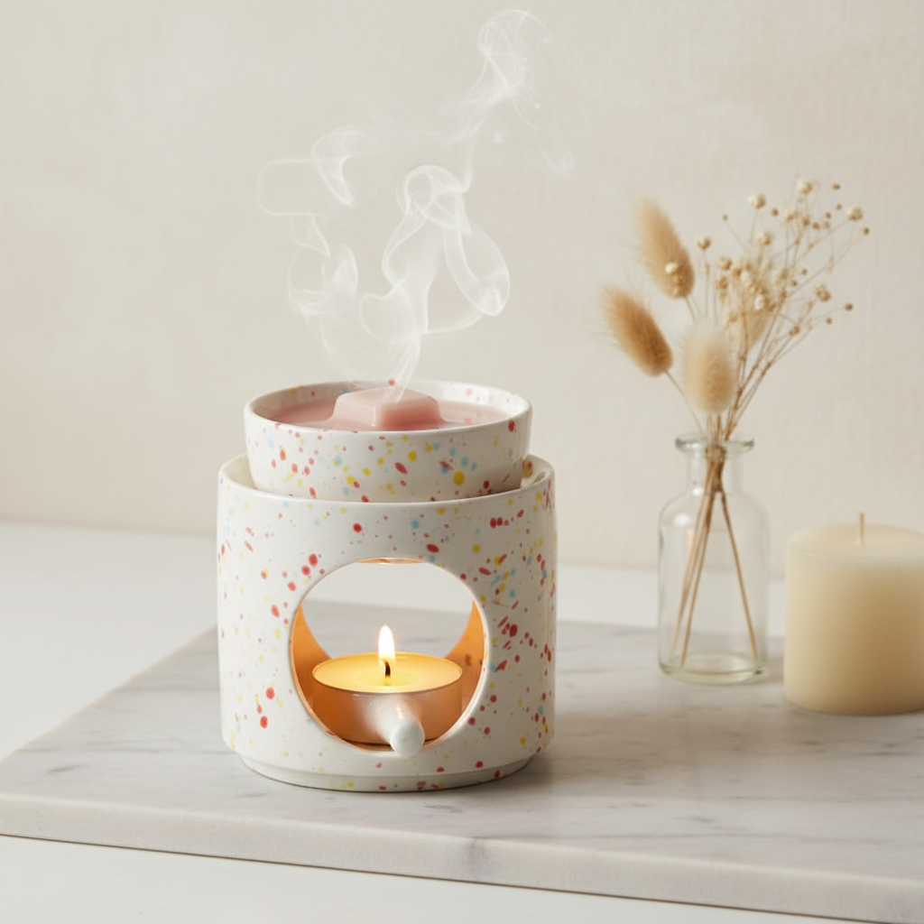 Ceramic Wax Melt Burner with Wax