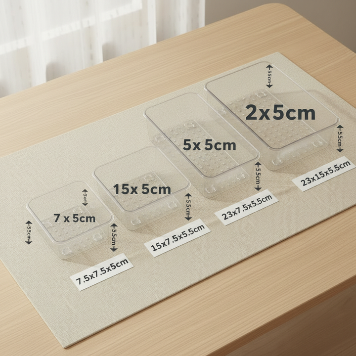 Organiser Dimensions Bold Text