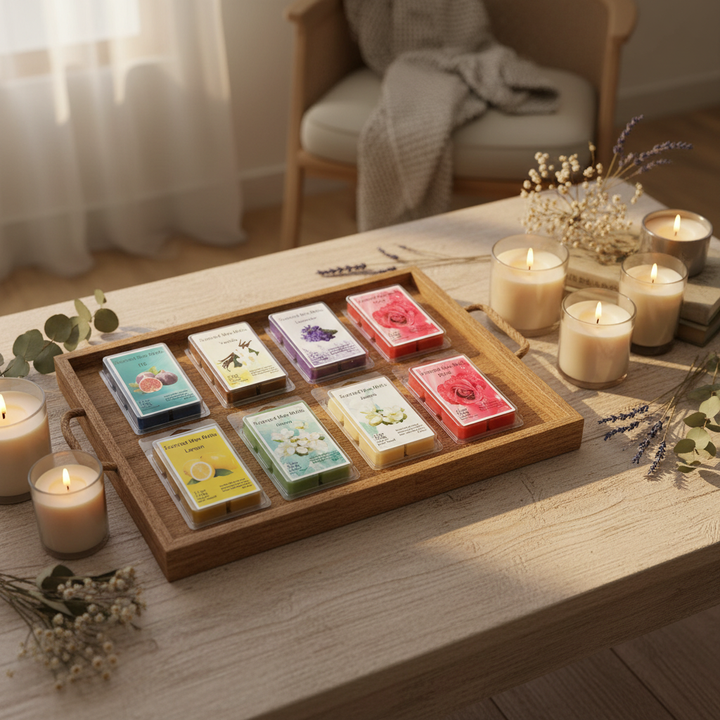 Wax Melts Wooden Tray